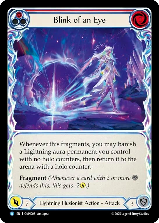 Image for Blink of an Eye (OMN006) [Omens of the Third Age] - Flesh and Blood TCG