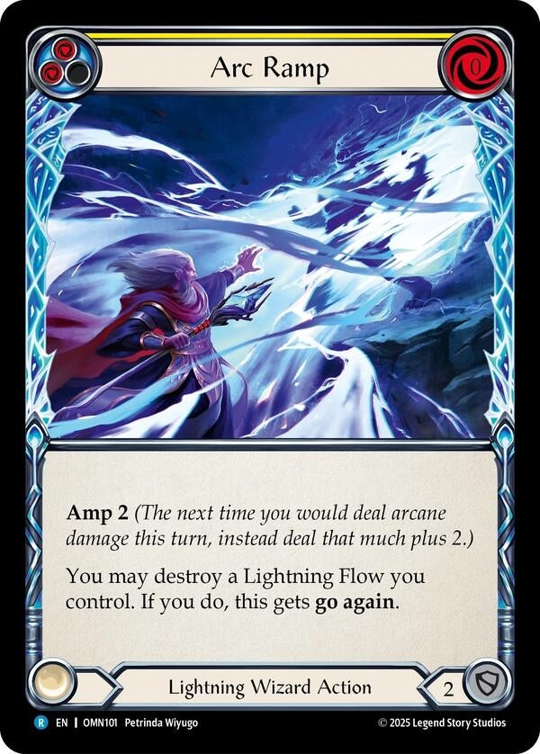 Image for Arc Ramp (Yellow) (OMN101) [Omens of the Third Age] - Flesh and Blood TCG