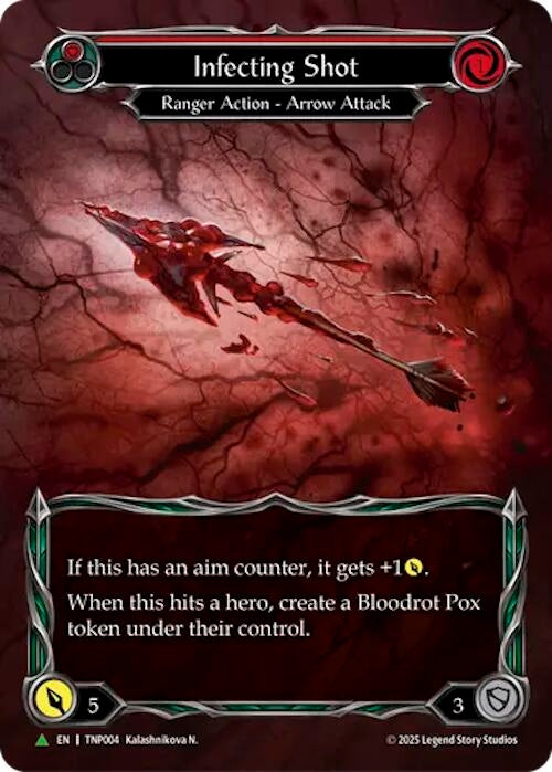Image for Infecting Shot (Red) (Marvel) - TNP004 (TNP004) [Flesh and Blood: Promo Cards] - Flesh and Blood TCG