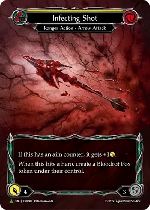 Image for Infecting Shot (Yellow) (Marvel) - TNP005 (TNP005) [Flesh and Blood: Promo Cards] - Flesh and Blood TCG
