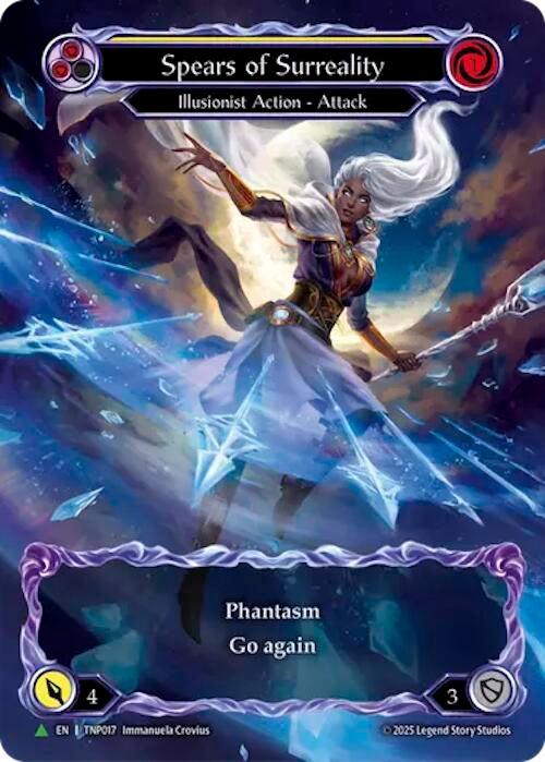 Image for Spears of Surreality (Yellow) (Marvel) - TNP017 (TNP017) [Flesh and Blood: Promo Cards] - Flesh and Blood TCG