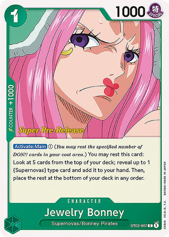 Jewelry Bonney (ST02-007) [Super Pre-Release Starter Deck: Worst Generation]
