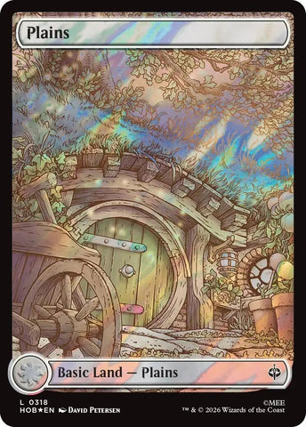 Image for Plains (0318) (Surge Foil) (318) [The Hobbit] (HOB) - Magic: The Gathering