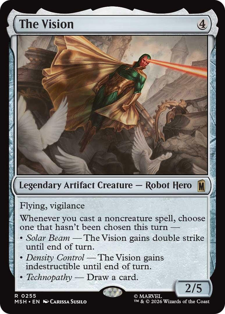 Image for The Vision (255) [Marvel Super Heroes] (MSH) - Magic: The Gathering