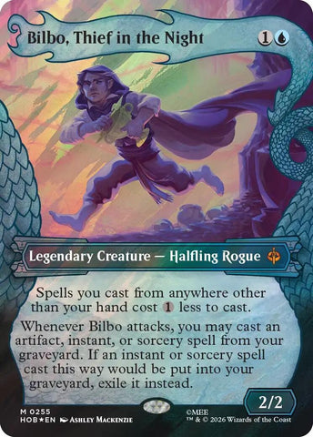Image for Bilbo, Thief in the Night (Showcase) (Surge Foil) (255) [The Hobbit] (HOB) - Magic: The Gathering
