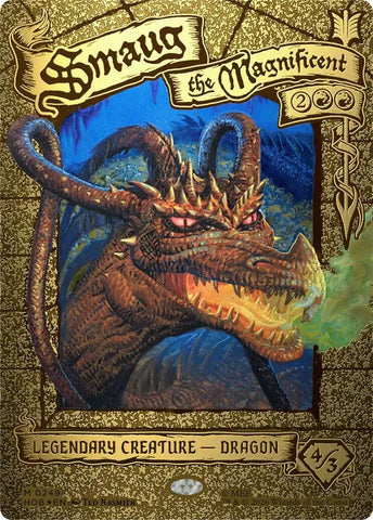 Image for Smaug the Magnificent (Borderless) (249) [The Hobbit] (HOB) - Magic: The Gathering