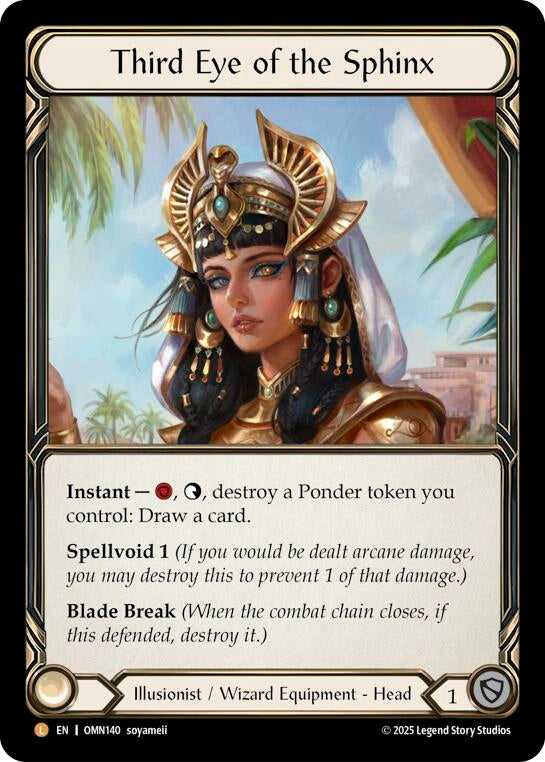 Image for Third Eye of the Sphinx (OMN140) [Omens of the Third Age] - Flesh and Blood TCG