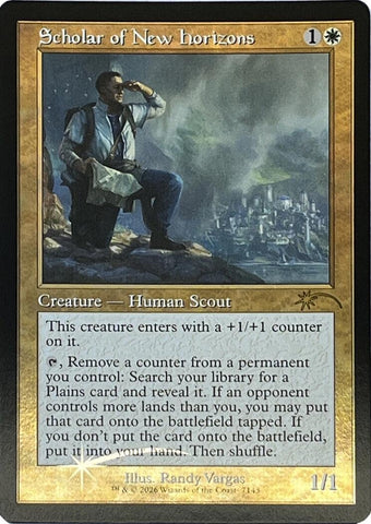 Image for Scholar of New Horizons (Retro Frame) (7143) [Secret Lair Drop Series] - Magic: The Gathering