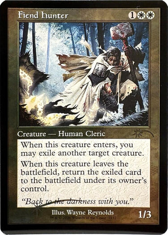 Image for Fiend Hunter (Retro Frame) (7137) [Secret Lair Drop Series] - Magic: The Gathering