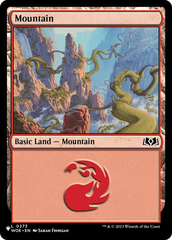 Image for Mountain (0273) (WOE) (273) [The List Reprints] - Magic: The Gathering