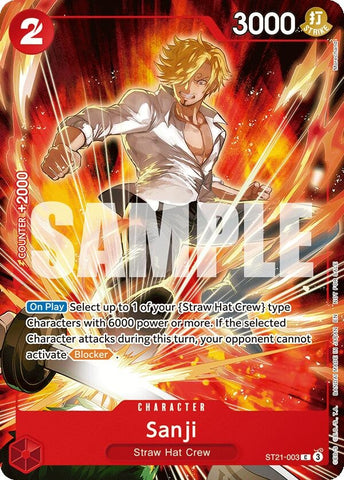 Image for Sanji (Welcome Pack 2026 Vol.1) (ST21-003) [One Piece Promotion Cards] - One Piece Card Game