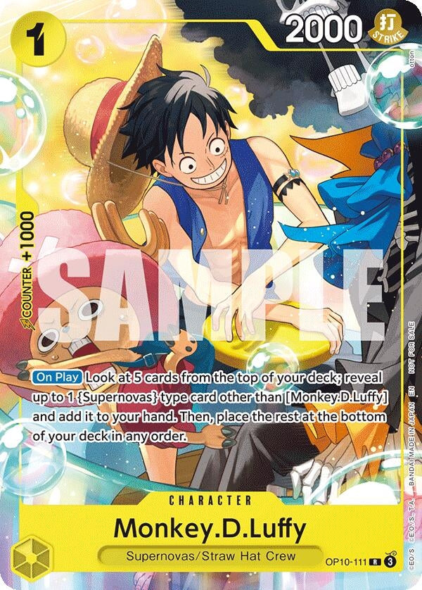 Image for Monkey.D.Luffy (Welcome Pack 2026 Vol.1) (OP10-111) [One Piece Promotion Cards] - One Piece Card Game