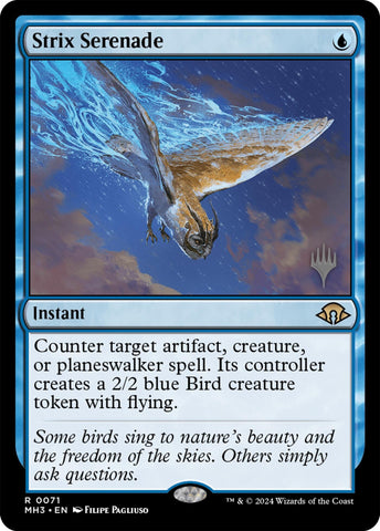Image for Strix Serenade (71) [Promo Pack: Secrets of Strixhaven] - Magic: The Gathering