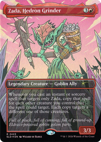 Image for Zada, Hedron Grinder (Display Commander) - Thick Stock (2423) [Secret Lair Drop Series] (SLD) - Magic: The Gathering