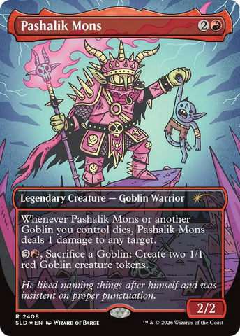 Image for Pashalik Mons (2408) [Secret Lair Drop Series] - Magic: The Gathering