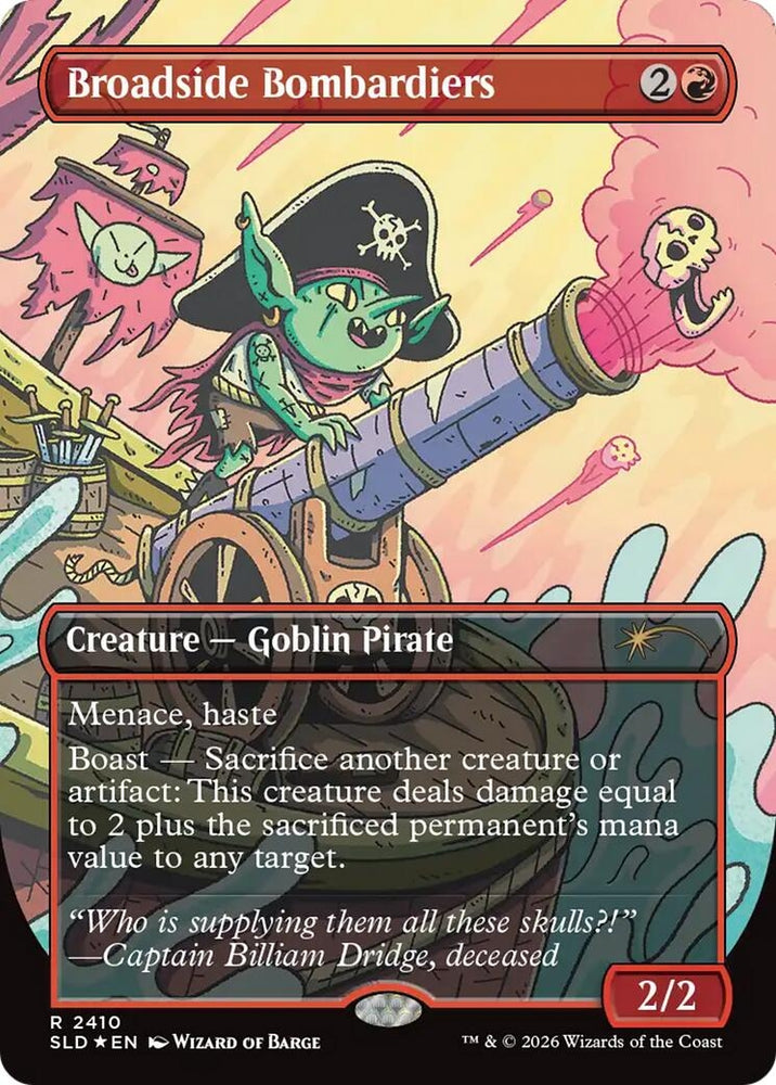 Image for Broadside Bombardiers (2410) [Secret Lair Drop Series] - Magic: The Gathering