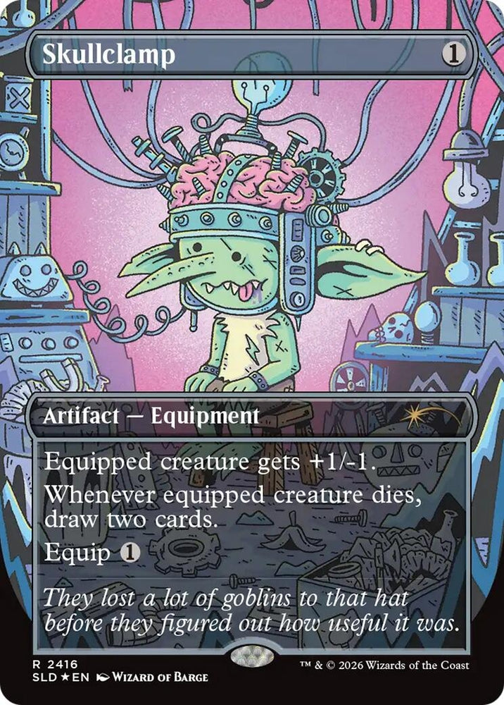 Image for Skullclamp (2416) (2416) [Secret Lair Drop Series] - Magic: The Gathering
