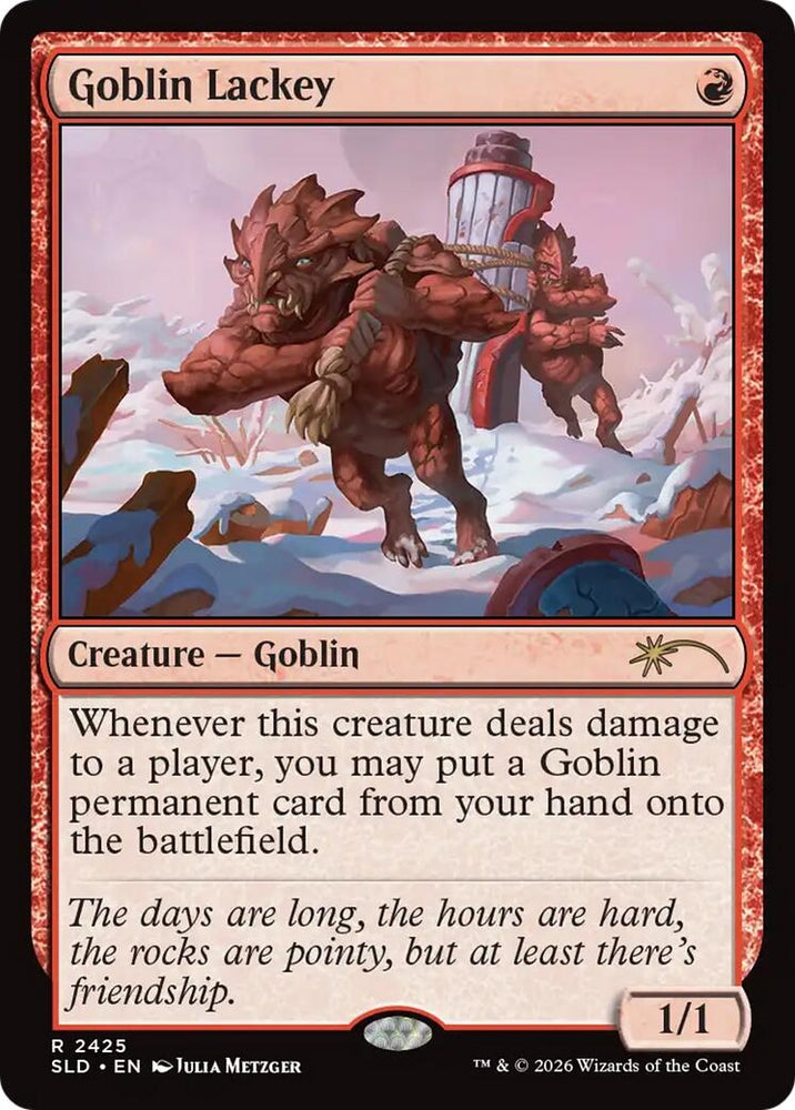 Image for Goblin Lackey (2425) (2425) [Secret Lair Drop Series] - Magic: The Gathering