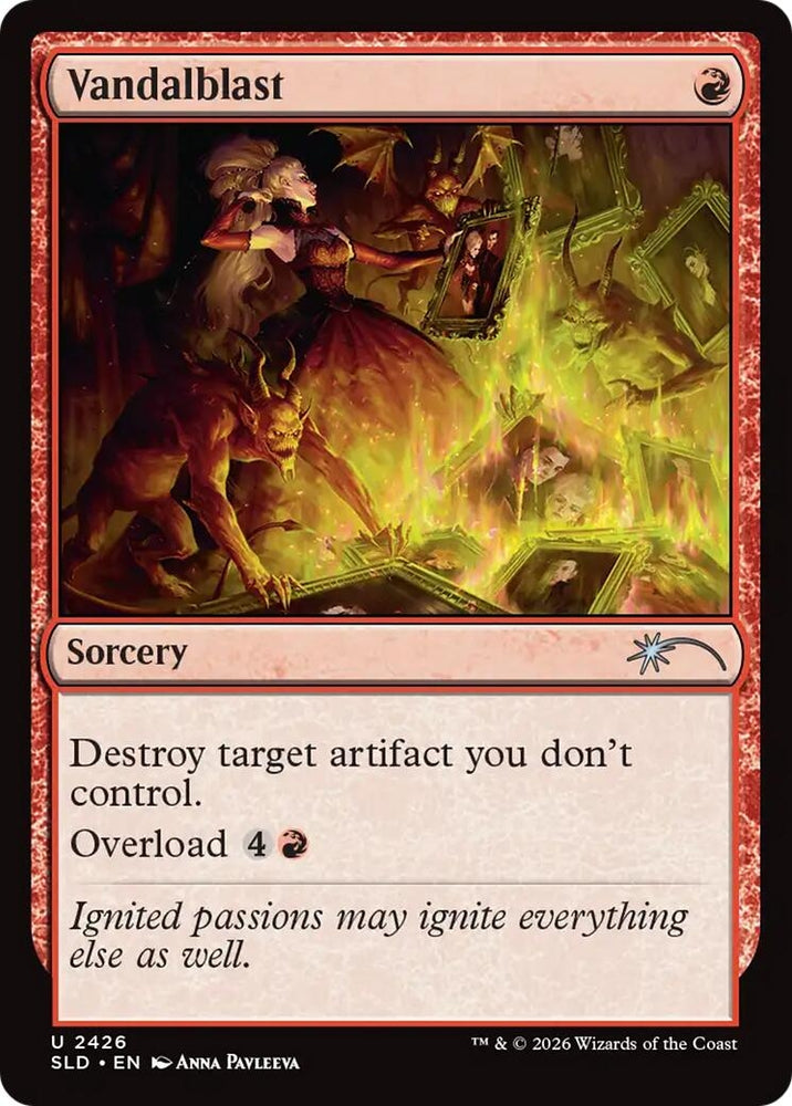 Image for Vandalblast (2426) (2426) [Secret Lair Drop Series] (SLD) - Magic: The Gathering