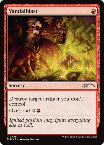 Image for Vandalblast (2426) (2426) [Secret Lair Drop Series] (SLD) - Magic: The Gathering