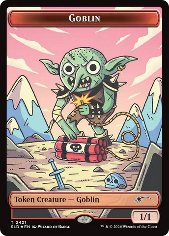 Image for Goblin Token (2421) (2421) [Secret Lair Drop Series] - Magic: The Gathering