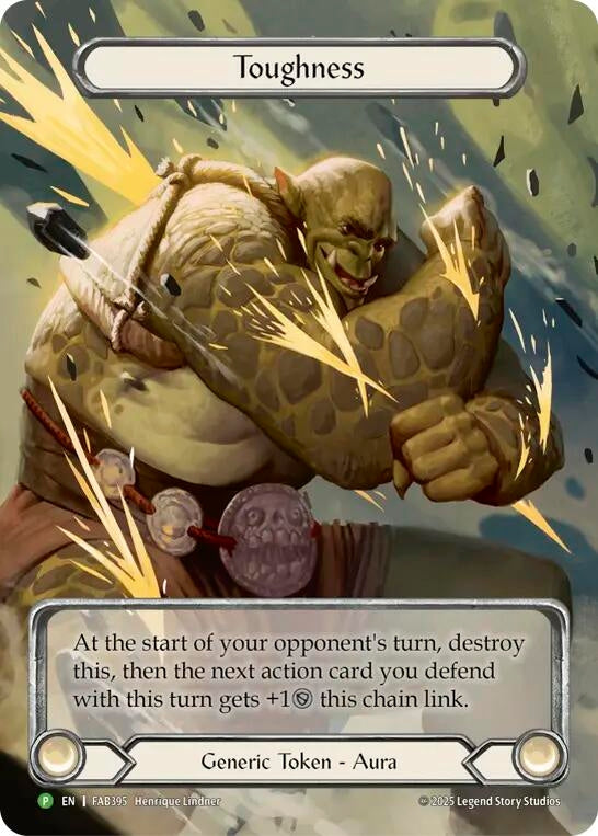 Image for Toughness - FAB395 (FAB395) [Flesh and Blood: Promo Cards] - Flesh and Blood TCG