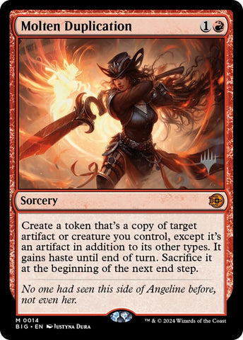 Image for Molten Duplication (14) [Promo Pack: Secrets of Strixhaven] - Magic: The Gathering