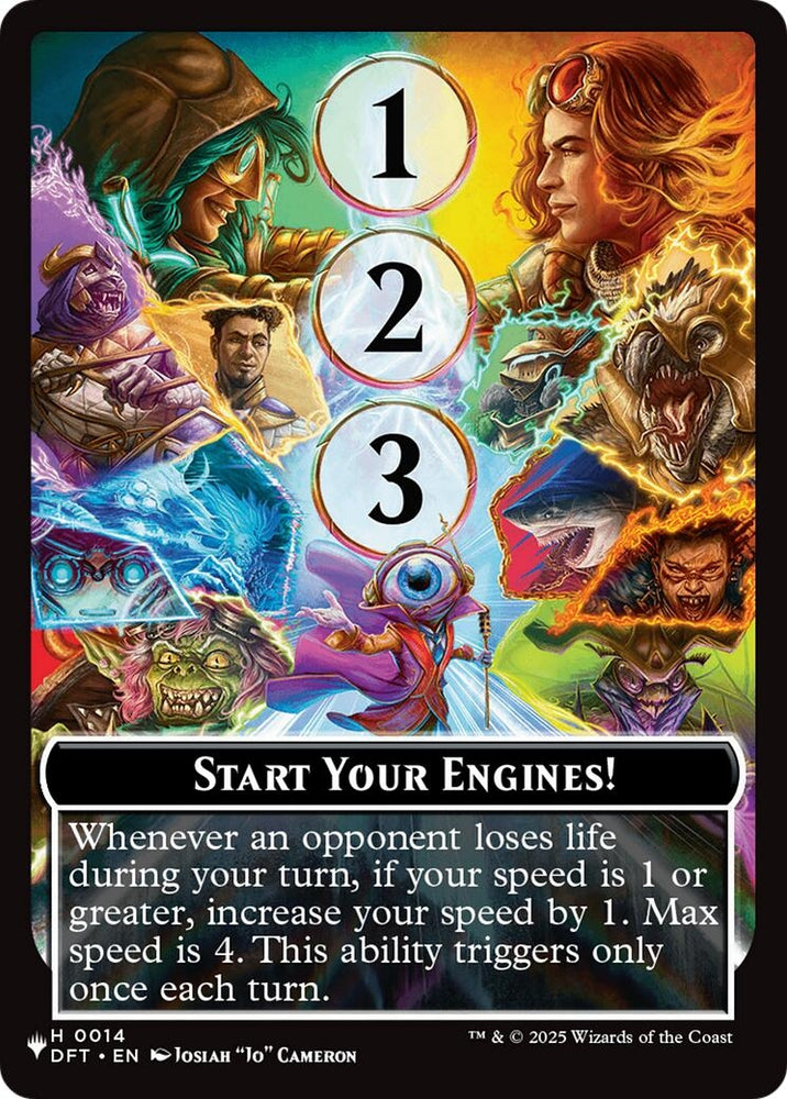 Image for Start Your Engines! // Max Speed (14) [The List Reprints] - Magic: The Gathering