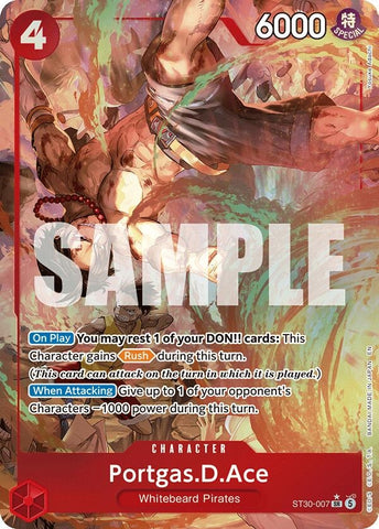 Image for Portgas.D.Ace (007) (Parallel) (ST30-007) [Starter Deck EX: Luffy & Ace] - One Piece Card Game