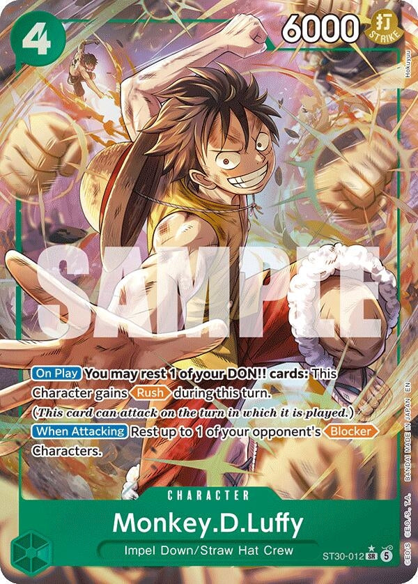 Image for Monkey.D.Luffy (Parallel) (ST30-012) [Starter Deck EX: Luffy & Ace] - One Piece Card Game