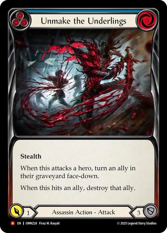 Image for Unmake the Underlings (OMN228) [Omens of the Third Age] - Flesh and Blood TCG