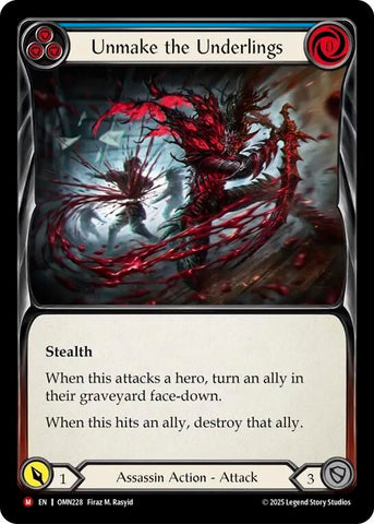 Image for Unmake the Underlings (OMN228) [Omens of the Third Age] - Flesh and Blood TCG