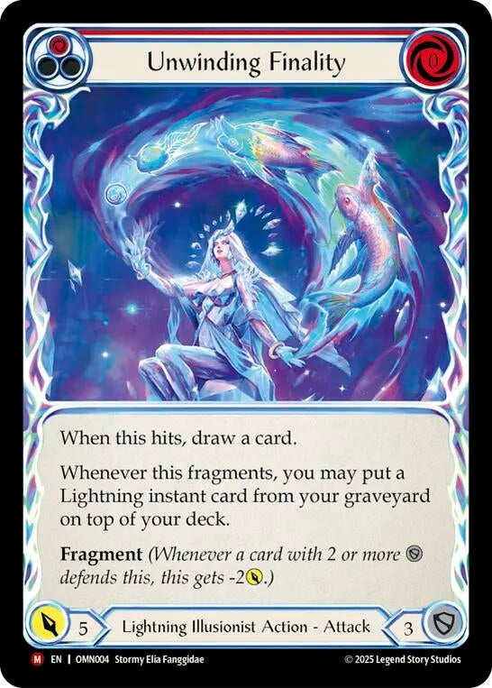 Image for Unwinding Finality (OMN004) [Omens of the Third Age] - Flesh and Blood TCG