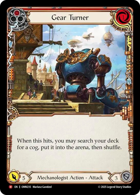 Image for Gear Turner (OMN235) [Omens of the Third Age] - Flesh and Blood TCG