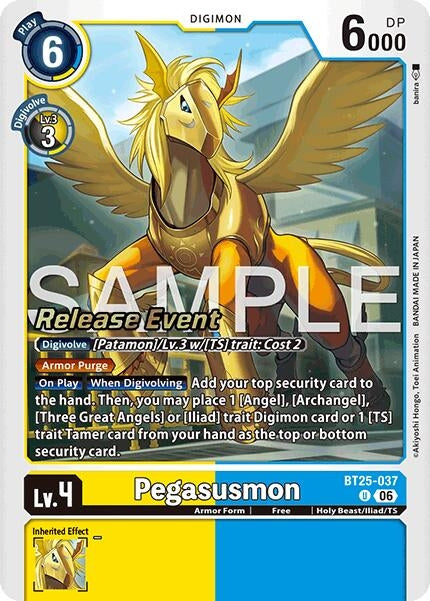 Pegasusmon (BT25-037 U) [Dual Revolution Release Event Cards]