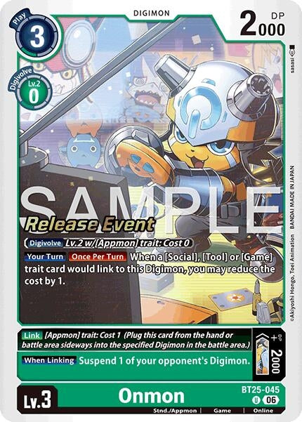 Onmon (BT25-045 U) [Dual Revolution Release Event Cards]