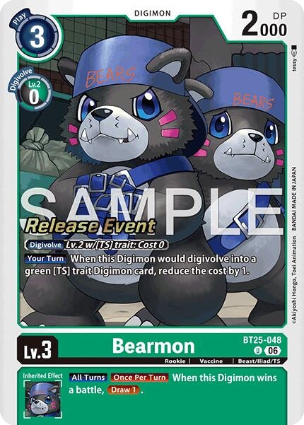 Bearmon - BT25-048 (BT25-048 U) [Dual Revolution Release Event Cards]