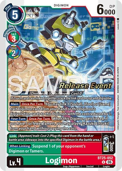Logimon (BT25-052 U) [Dual Revolution Release Event Cards]