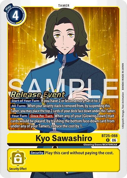 Kyo Sawashiro (BT25-088 R) [Dual Revolution Release Event Cards]
