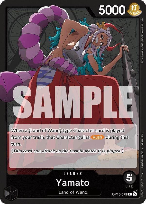 Image for Yamato (079) (OP16-079) [The Time of Battle] - One Piece Card Game