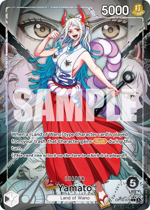 Image for Yamato (079) (Alternate Art) (OP16-079) [The Time of Battle] - One Piece Card Game