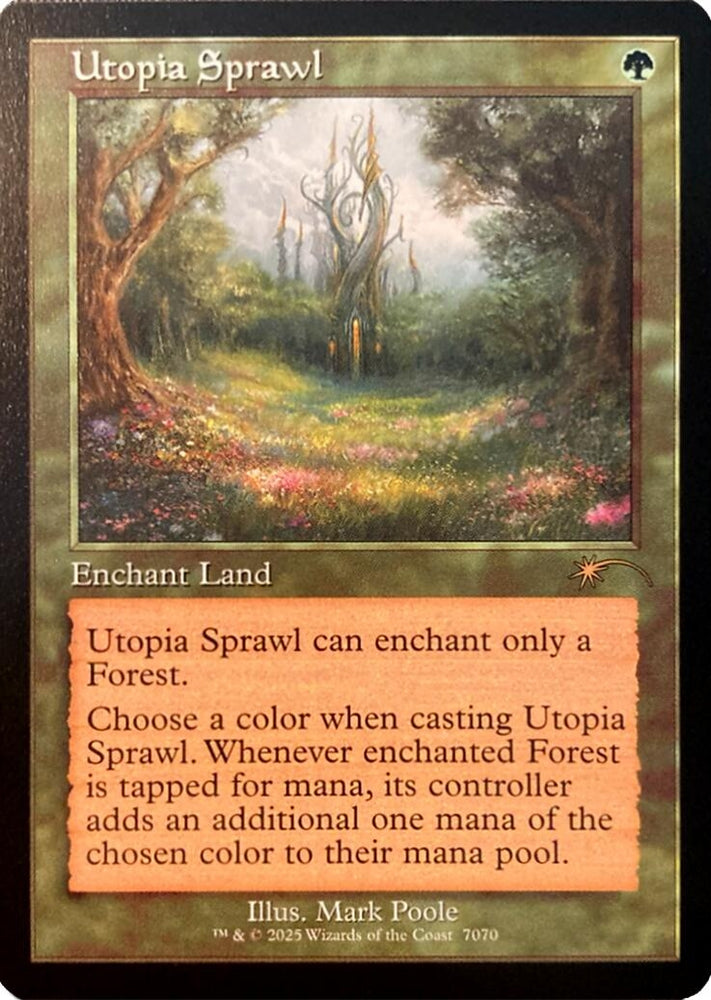 Image for Utopia Sprawl (7070) (7070) [Secret Lair Drop Series] (SLD) - Magic: The Gathering