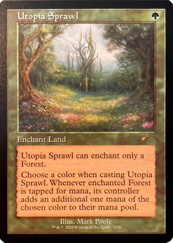 Image for Utopia Sprawl (7070) (7070) [Secret Lair Drop Series] (SLD) - Magic: The Gathering