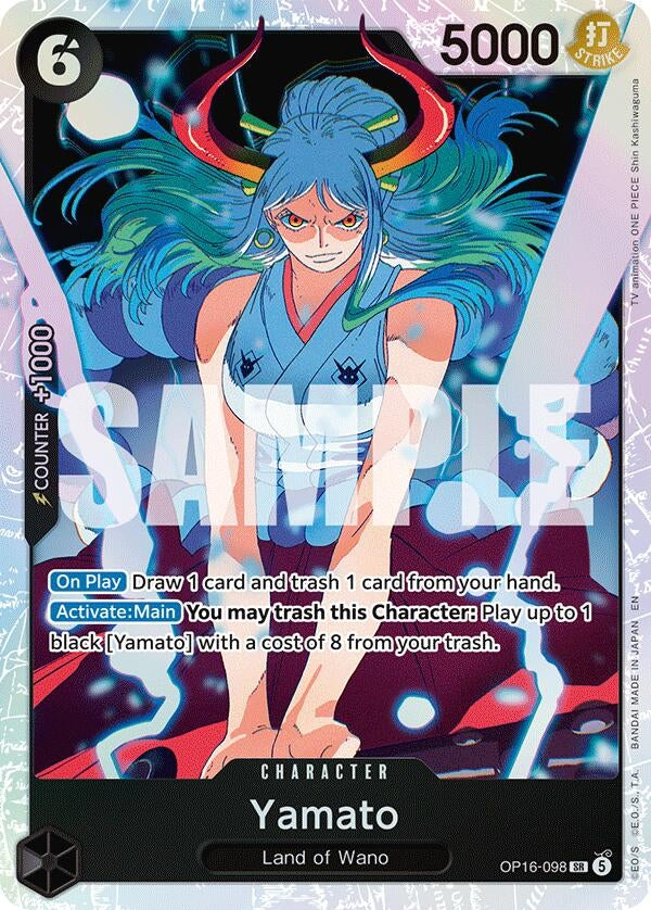 Image for Yamato (098) (OP16-098) [The Time of Battle] - One Piece Card Game