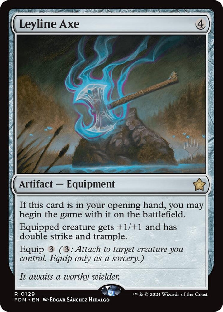 Image for Leyline Axe (129) [Promo Pack: Lorwyn Eclipsed] - Magic: The Gathering