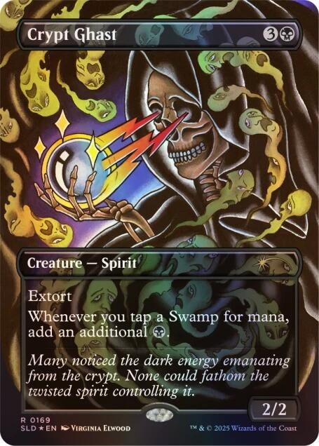 Image for Crypt Ghast (Rainbow Foil) (169) [Secret Lair Drop Series] - Magic: The Gathering