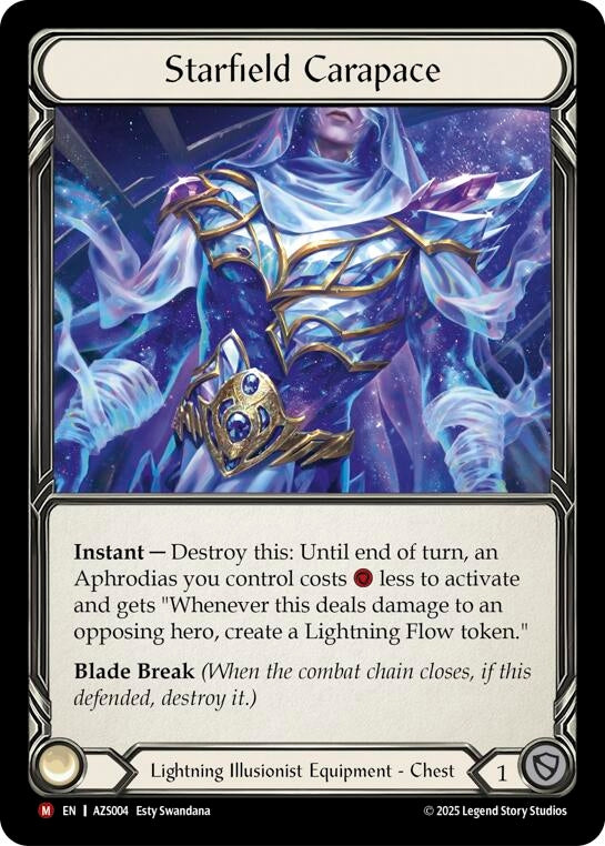 Image for Starfield Carapace (AZS004) [Armory Deck: Zyggy] - Flesh and Blood TCG