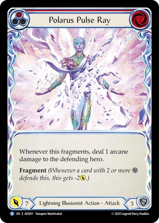 Image for Polarus Pulse Ray (Red) (AZS011) [Armory Deck: Zyggy] - Flesh and Blood TCG