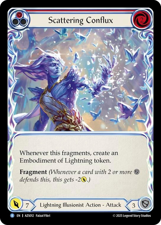 Image for Scattering Conflux (Red) (AZS012) [Armory Deck: Zyggy] - Flesh and Blood TCG