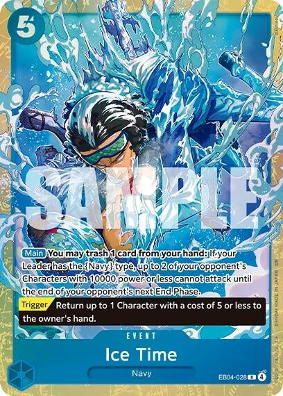 Image for Ice Time (Premium Card Collection -Best Selection Vol. 6-) (EB04-028) [One Piece Promotion Cards] - One Piece Card Game